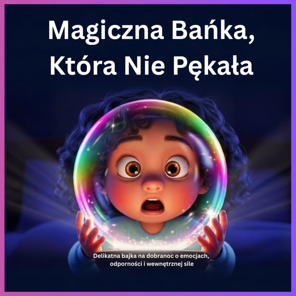 Magiczna Bańka, Która Nie Pękała: Delikatna bajka na dobranoc o emocjach, odporności i wewnętrznej sile