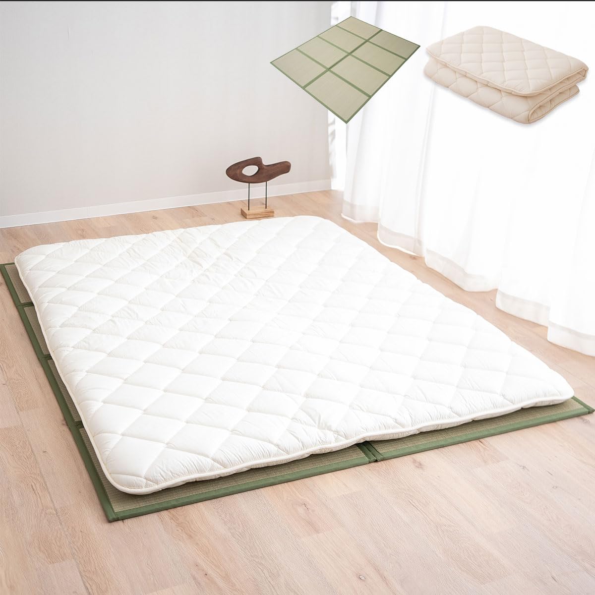 Morton マットレス Amazon.com: EMOOR Japanese Floor Futon Mattress Anti-Sag
