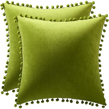 chartreuse throw pillow
