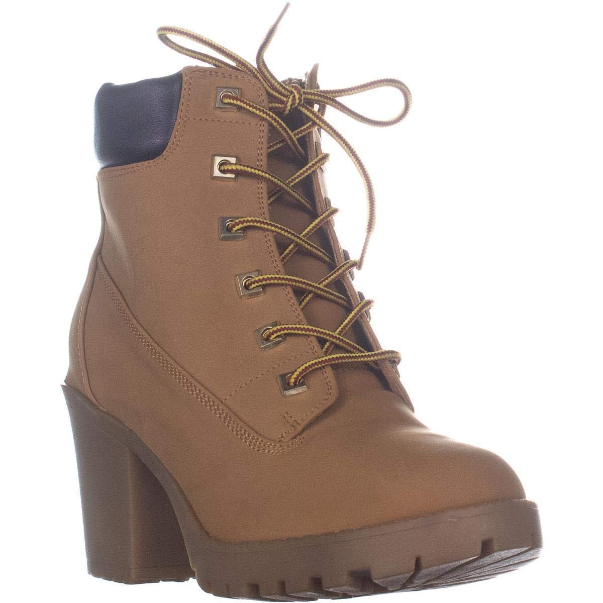ZIGIny Womens Kerin Fabric Almond Toe Ankle Combat Boot