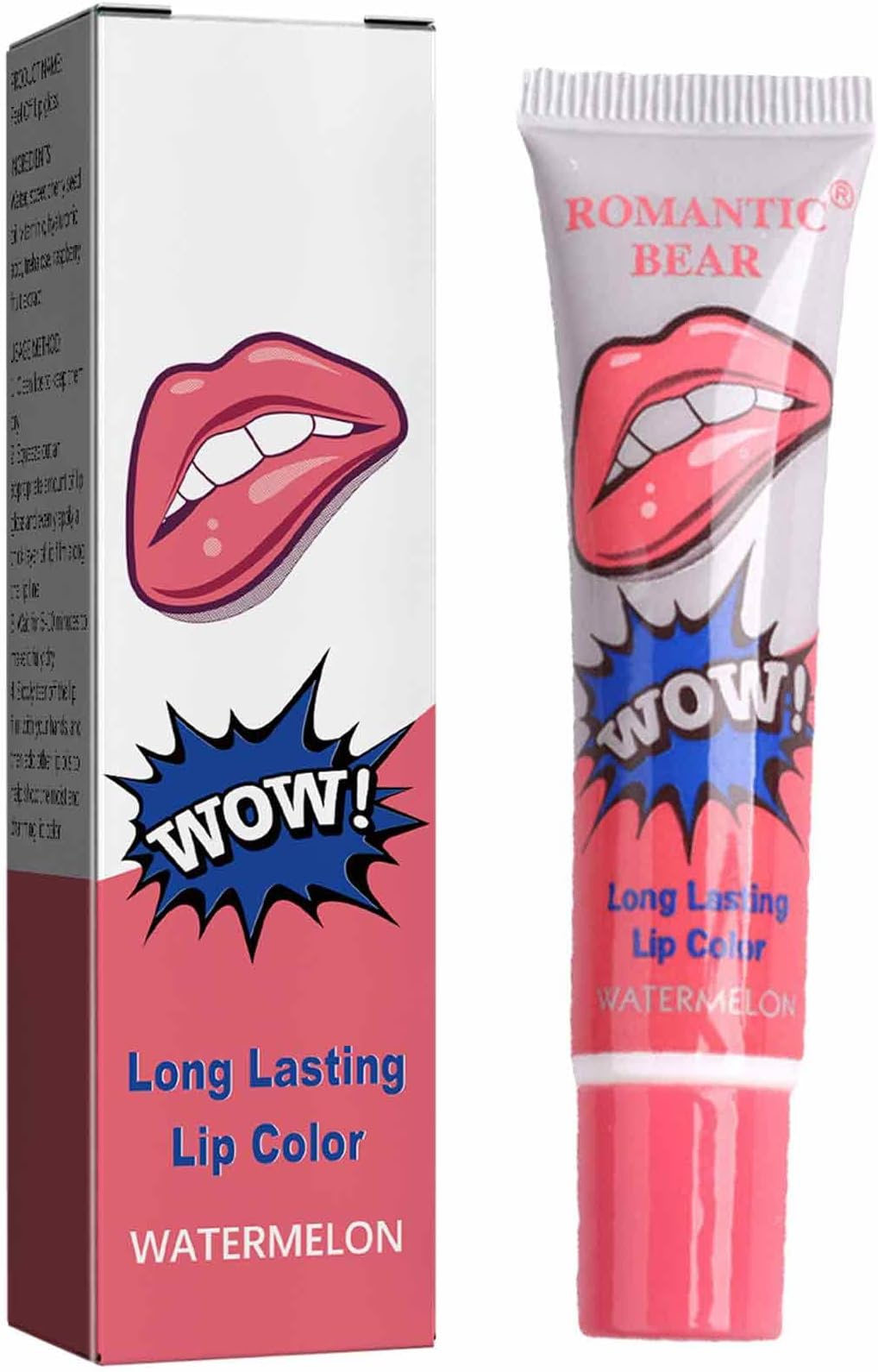 Peel Off Lip Stain, Peel Off Lip Gloss, 1/6 Colours Magic Lip Gloss Set