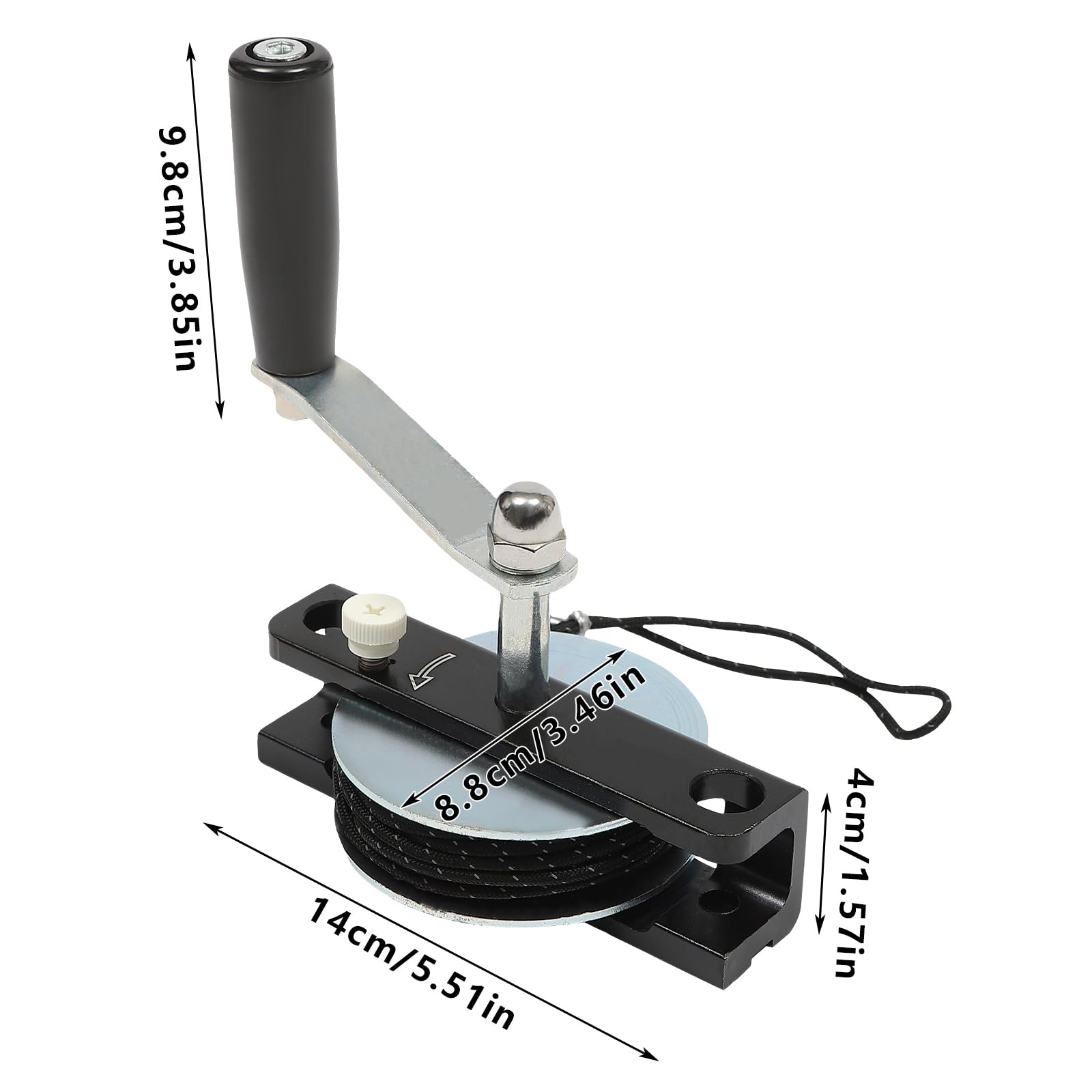 Kit de cabrestante for aserradero de motosierra de cabrestante El cabrestante manual aumenta las ventajas de los aserraderos de motosierra, lo que hace que el fresado sea más fácil y el corte más suav