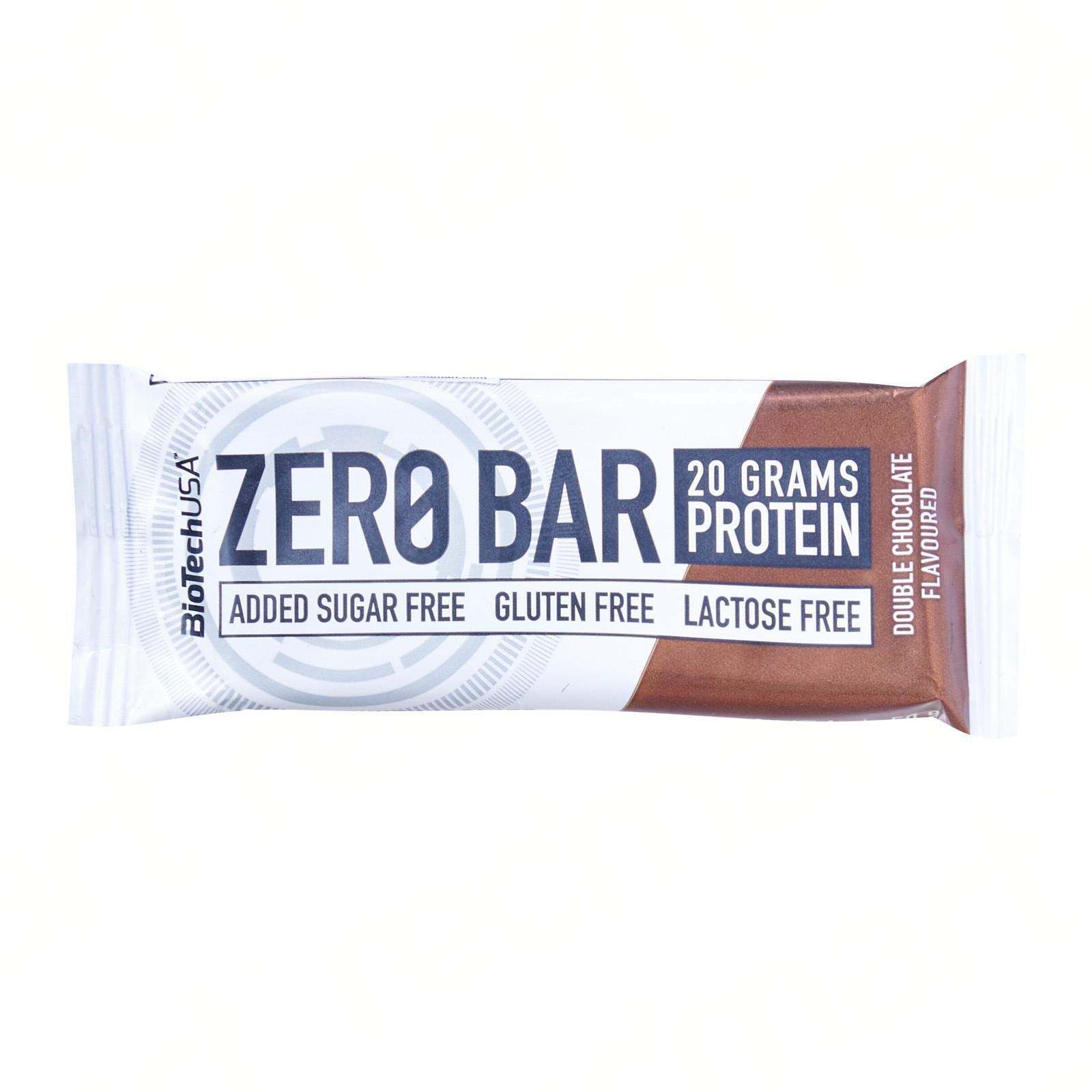 BioTechUSA Zero 20 Barre, Cioccolato Doppio - 1000 g