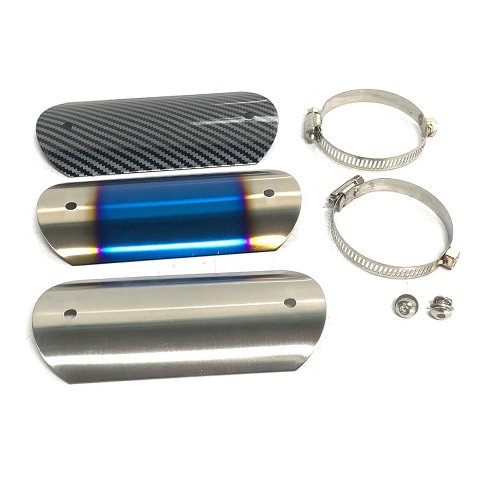 Protection anti-chaleur pour silencieux d'échappement de moto, protection universelle contre la chaleur(BM-H00302)