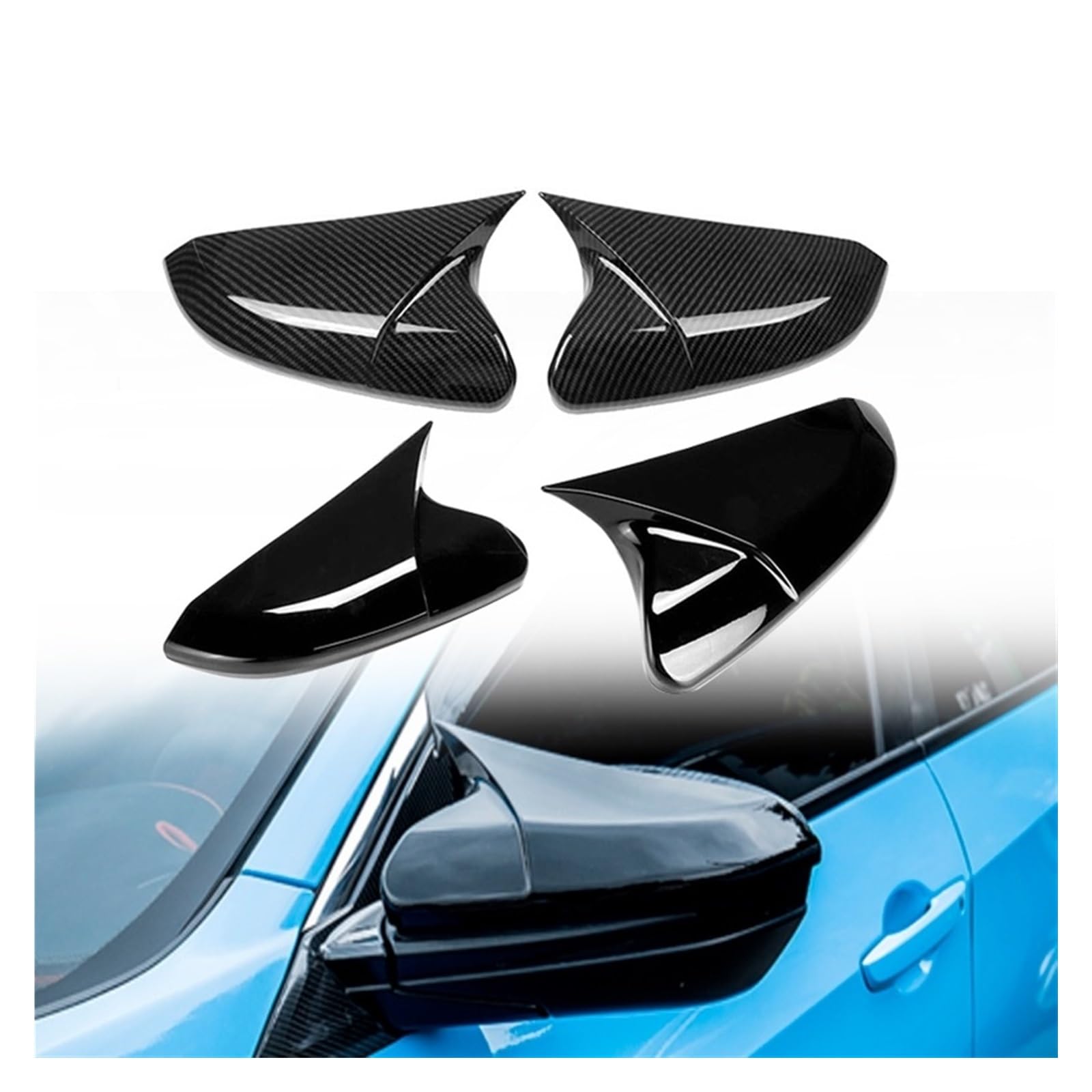 Copertura specchietto retrovisore Auto per Civic 10th 2016