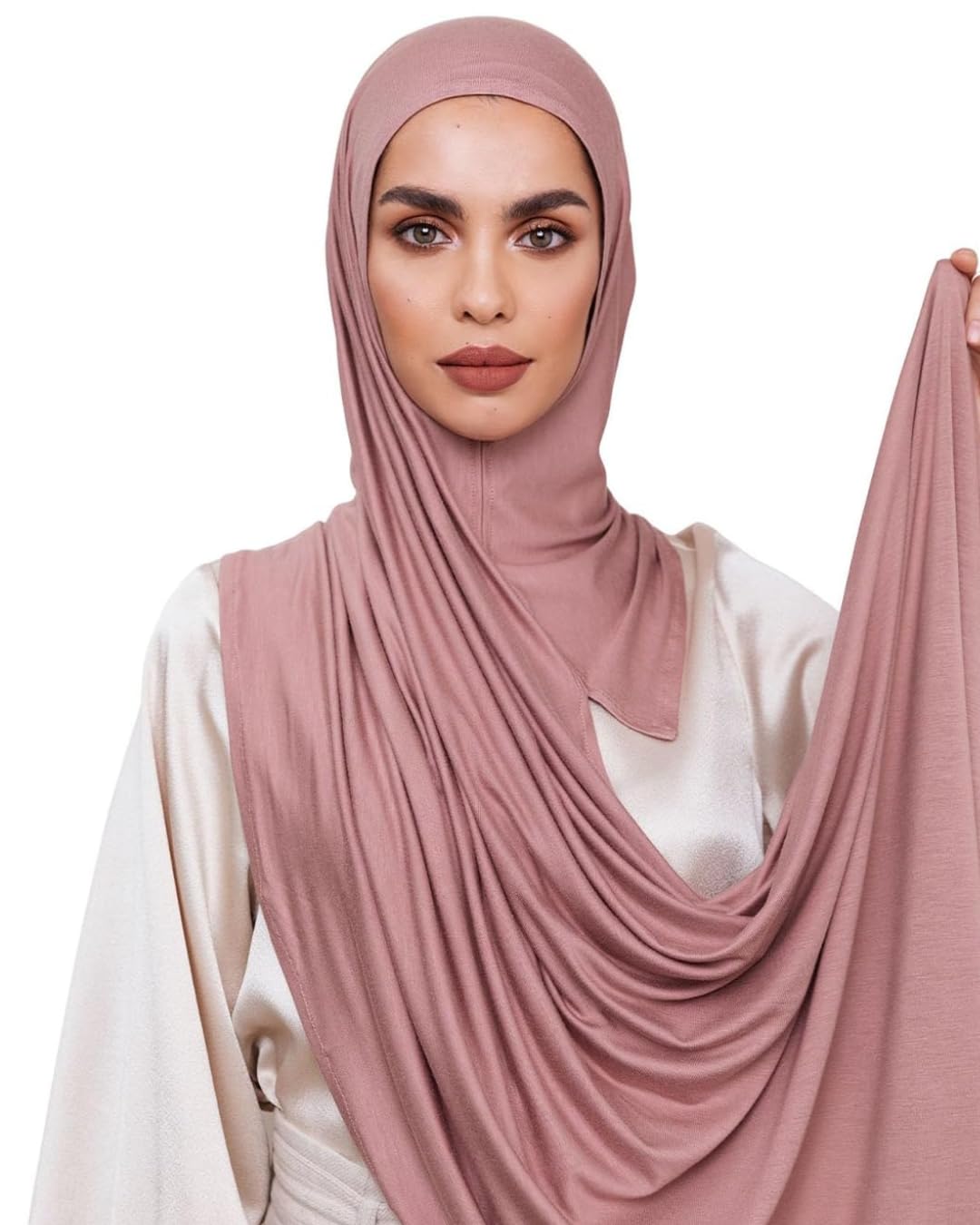Slip-on Instant Premium Jersey Hijab Head Scarf Wrap for Muslim Women Made in Turkey