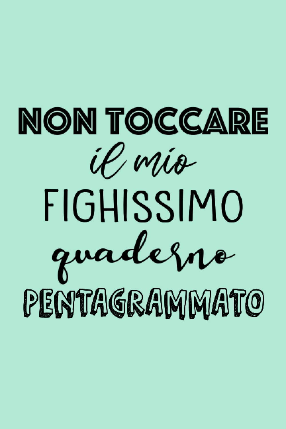 Quaderno Pentagrammato A5 Per Musica - 100 Pagine, 6 Pentagrammi Per Pagina | Per Compositori E Appassionati - Foto 1