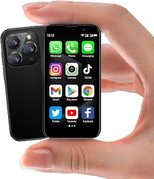 Mini Smartphone for Kid 3.0 Mini Android Phone World's Smallest Cell Phone