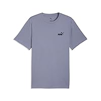PUMA T-Shirt Essentials con Logo Piccolo N. 1 da Uomo 3XL, Gray Sky