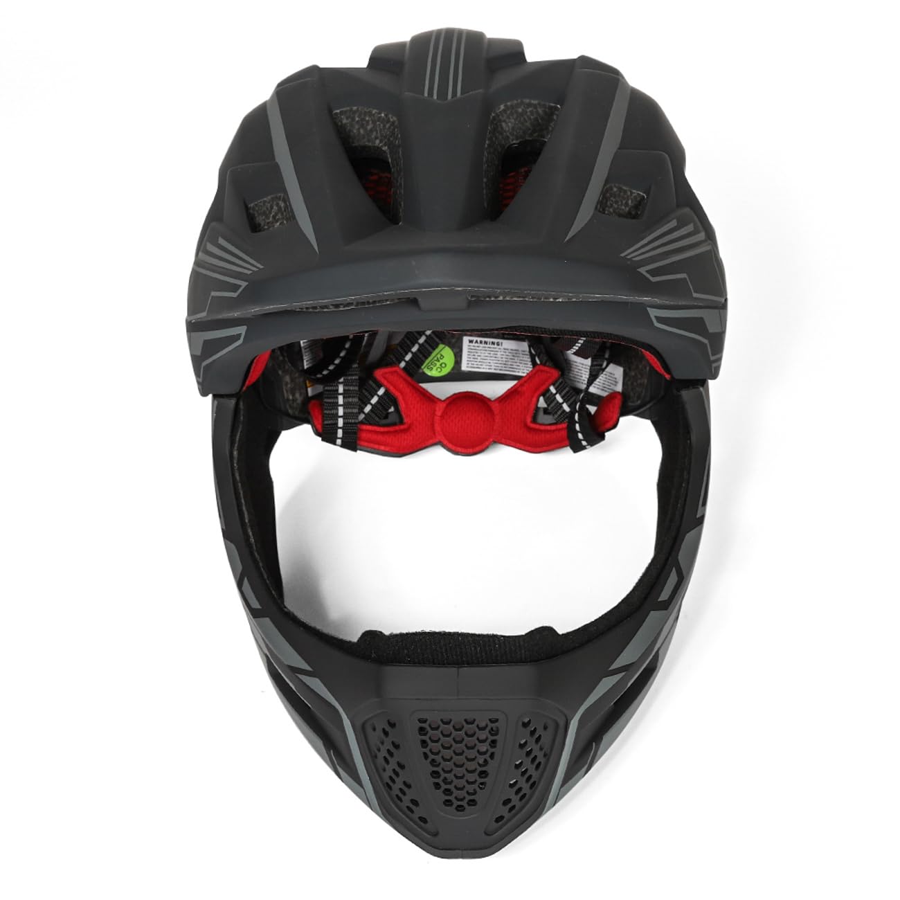 Fullface Kinderhelm MTB Fahrradhelm Helm für Radfahren Wozinsky Größe S 52-56 cm