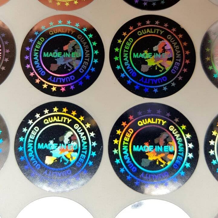 Roue de skateboard BLUNT HOLLOW 120mm Geo Logo Hologram - Blanc - ABEC9