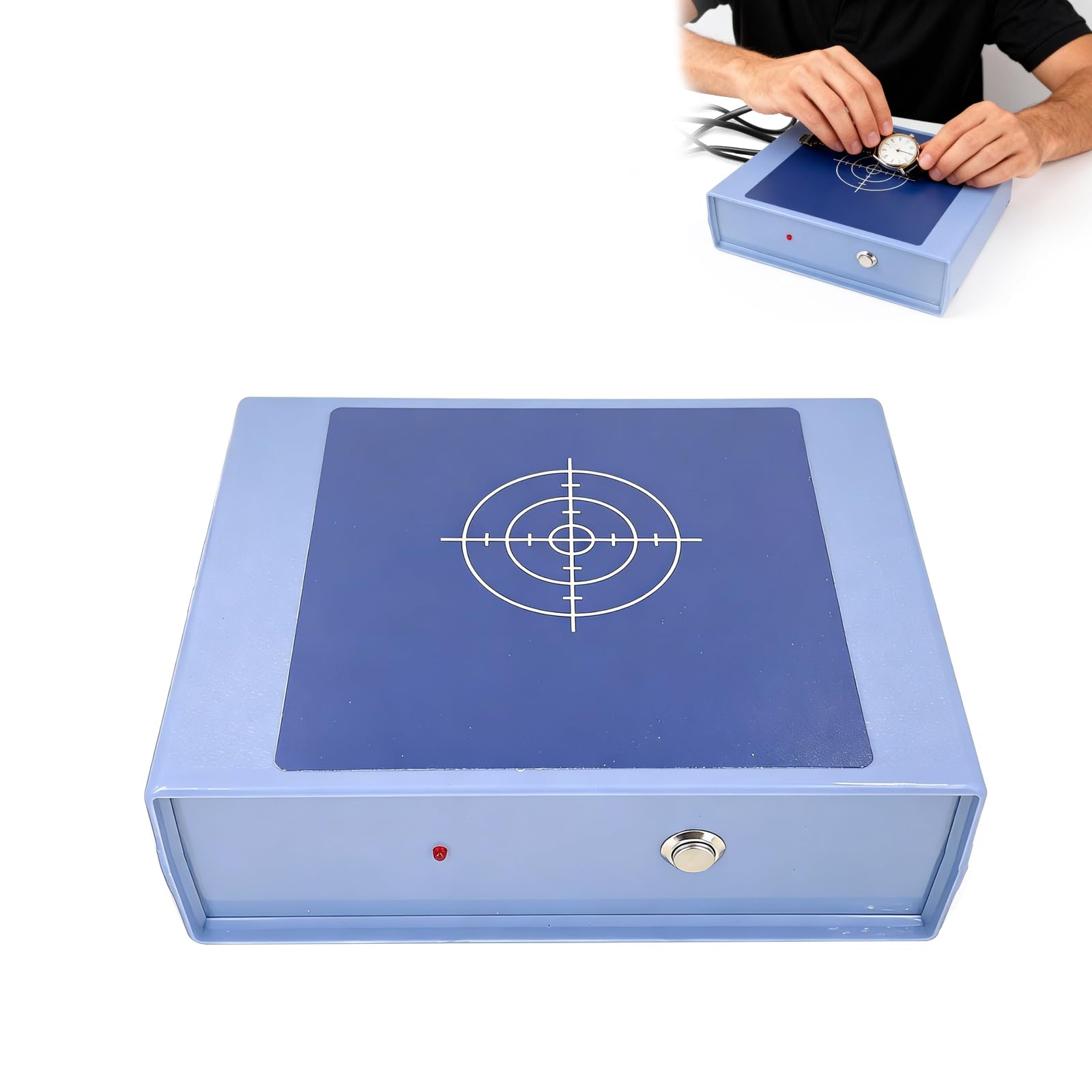 Desmagnetizador de relojes, dispositivo de desmagnetización portátil para reparación de relojes, herramienta profesional para relojeros, reparación y bricolaje