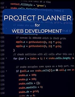 Project planner for web development: Planning and organizing | 8.5 x 11 inches, 72 pages | great for developers and web bu...
