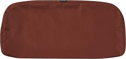 Miniatura 228 de Classic Accessories Ravenna - Cojín cuadrado para patio de 25 x 25 x 5 pulgadas, resistente al agua, con funda, para sillón de descanso, hongo