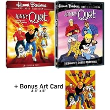 Jonny Quest DVD The Complete Hanna-Barbera Series Collection / + Including Bonus Art Card