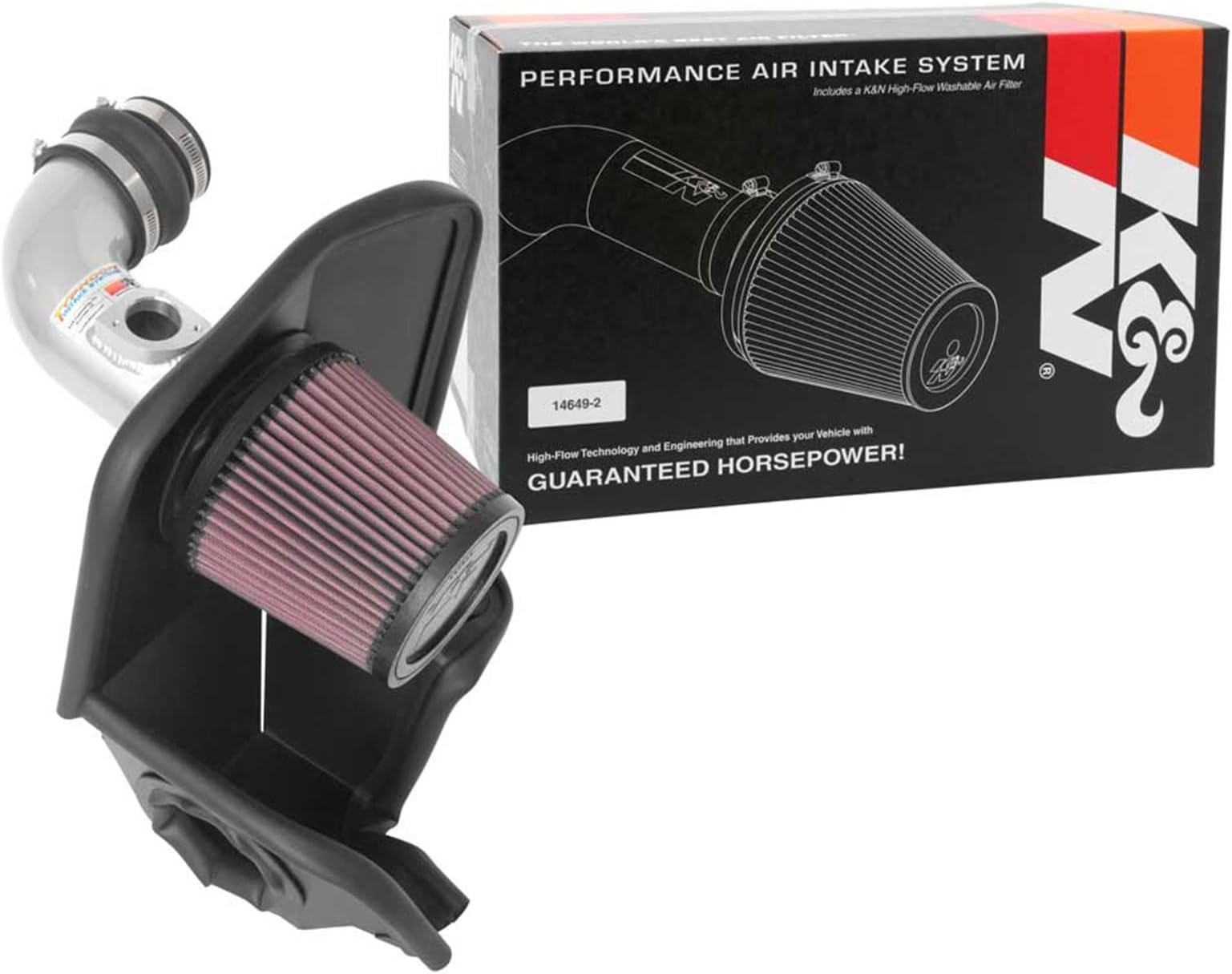 K&N Cold Air Intake Kit: High Performance, Increase Horsepower: Compatible with 2018-2019 MAZDA (6, CX-9) 69-6034TS