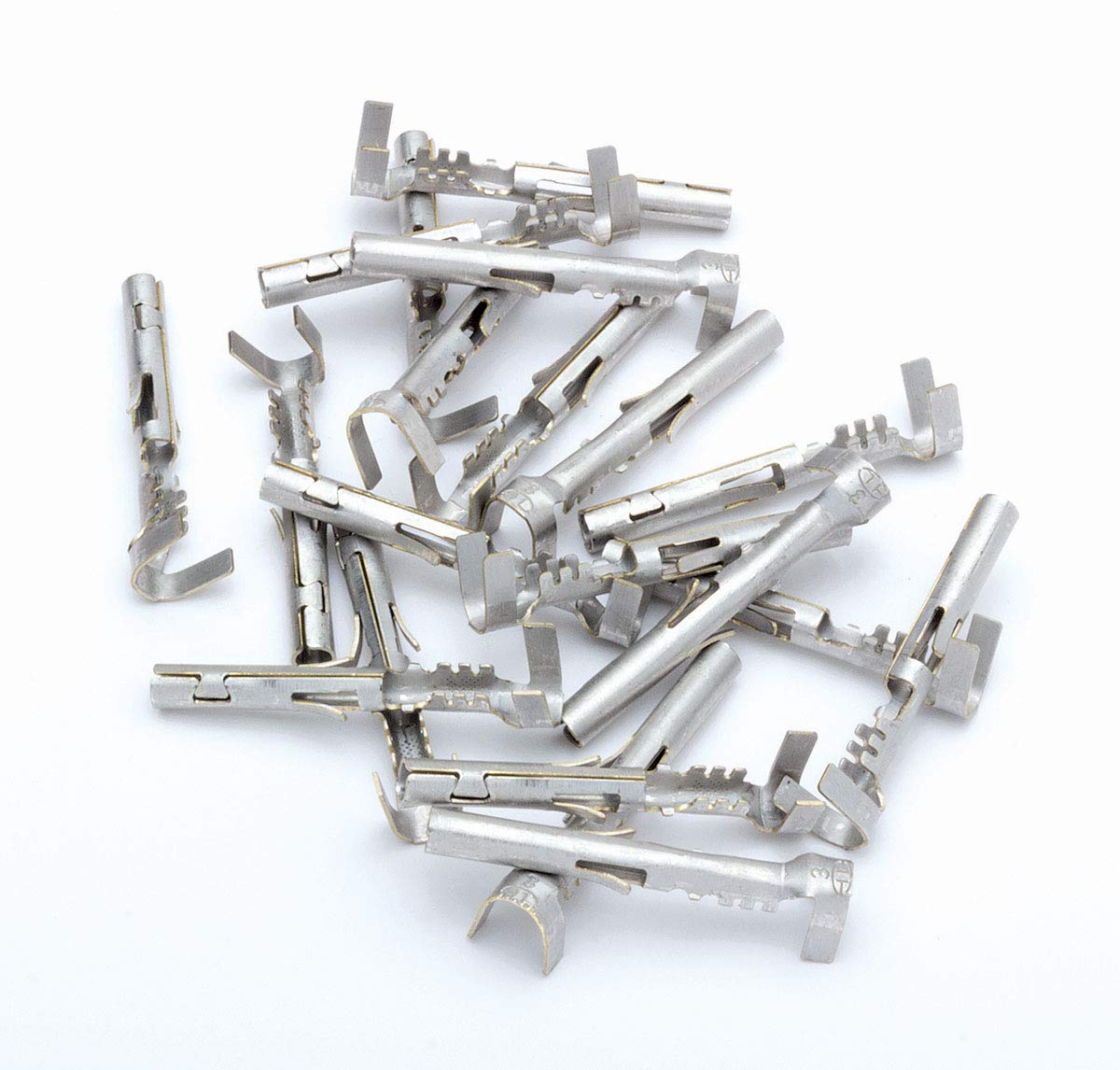 Eastwood 20 Pieces Crimp-Right Female Terminals for 14-16 Gauge Wire Spade Connectors Waterproof Heat Shrink