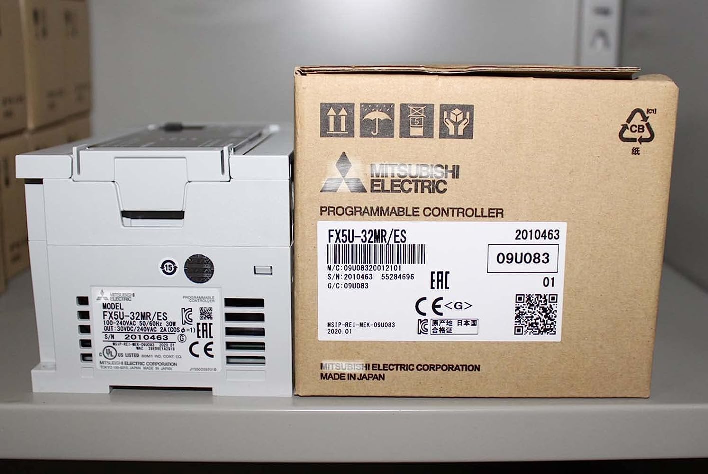 三菱電機 マイクロシーケンサ MELSEC FX5U-32MR/ES ユニット FX5U-32MR/ES FX5U CPU Unit Sequencer PLC 品質保証 Amazon.co