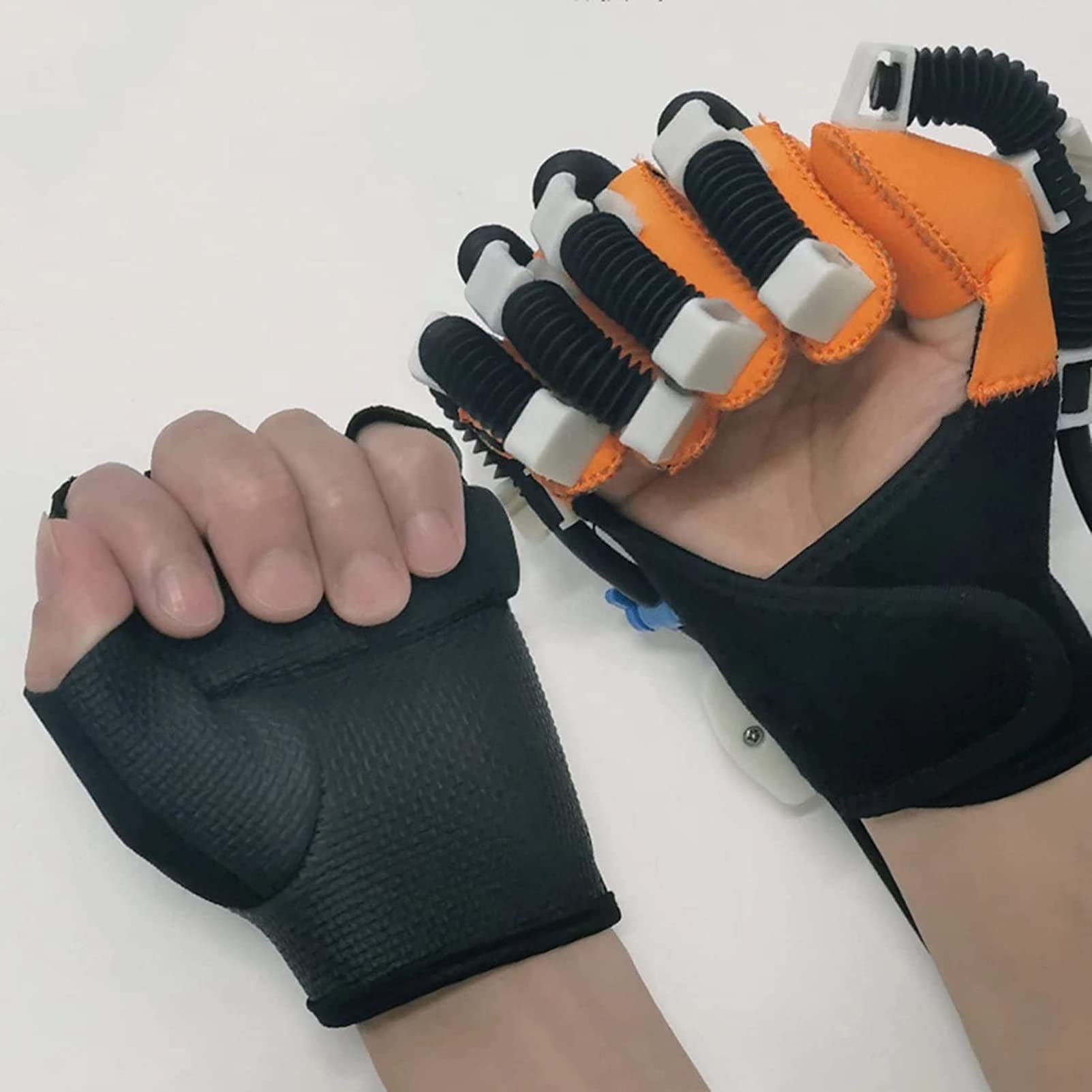 Dispositivo De Entrenamiento De Rehabilitación De Dedos, Guantes De Robot De Rehabilitación, Guantes De Asistencia Para Férulas De Mano, Para Pacientes Con Hemiplejía Por Accidente Cerebrovascular