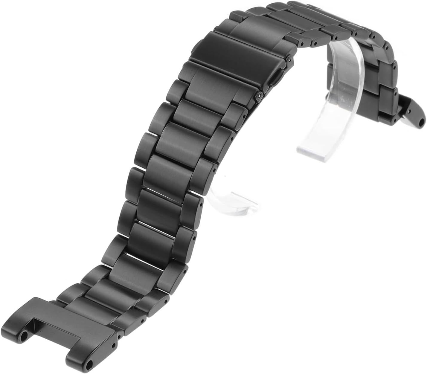 Titanium Watch Band Compatible with for Casio MTG-B2000 MTG B2000 Zinc Alloy and Titanium Strap, Black
