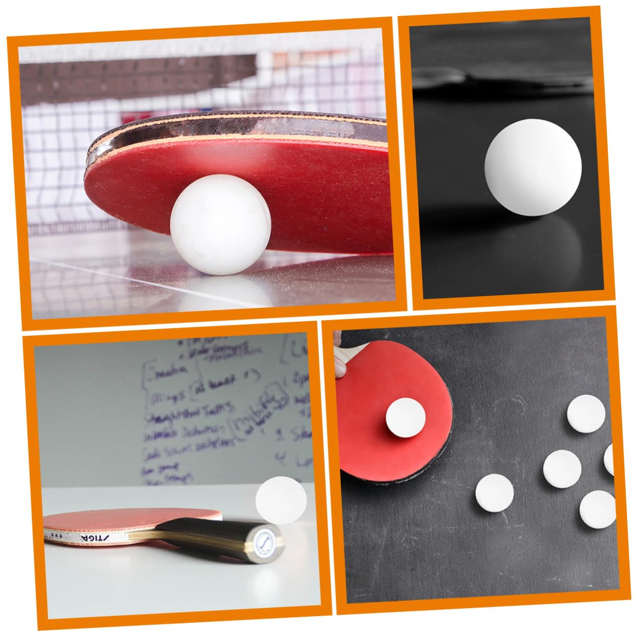 ibasenice Hochwertige Tischtennisbälle Pong Bälle Für Training Partyspiele Und Freizeitaktivitäten Für Fitnessstudios