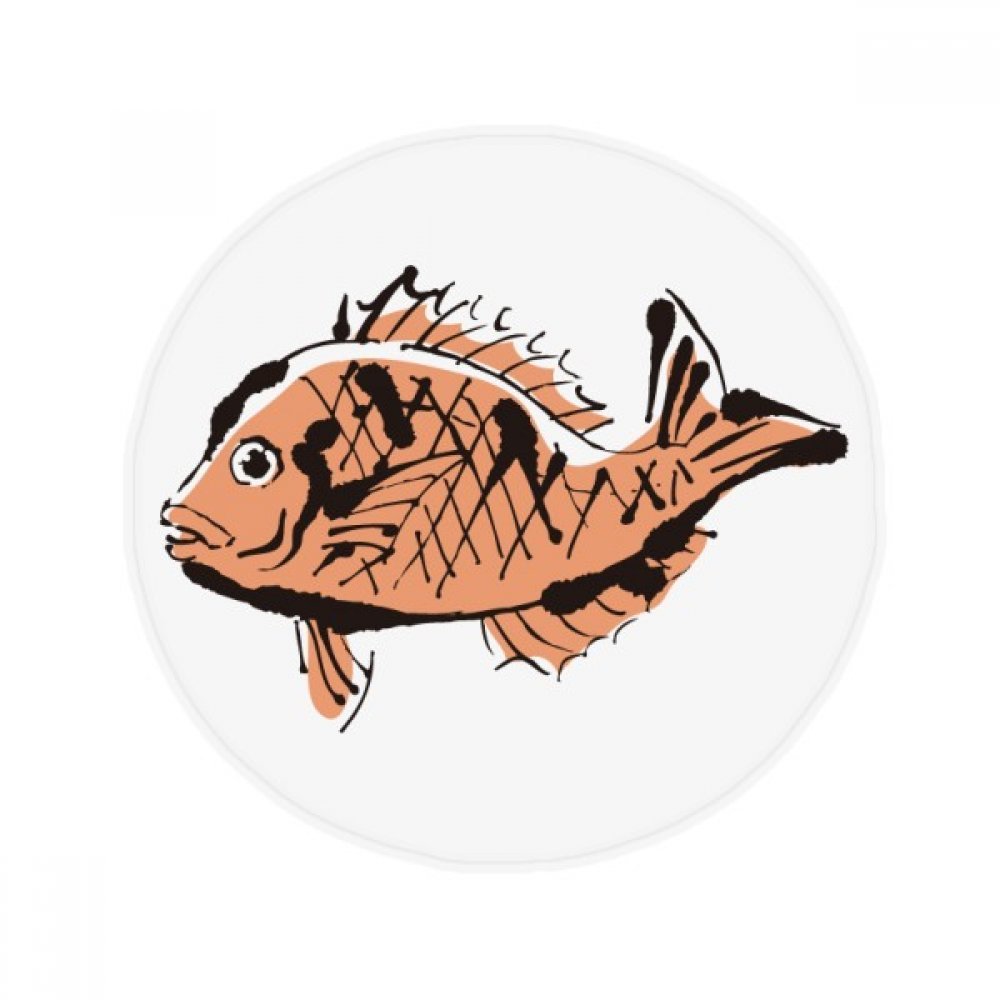 Tapis de sol animaux motif poissons haute densité 60x60cm pour salon