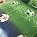 SODIAL Juegos de Sabanas de Cama de Patron de Futbol 3D Funda...