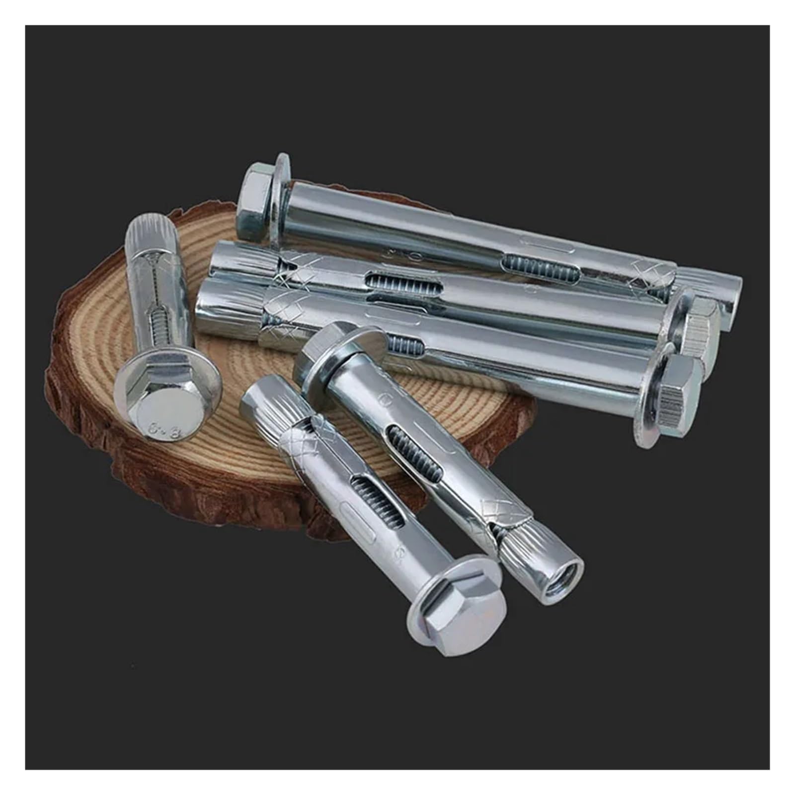 tornillos de anclaje, Tornillo de expansión M6-M16 del perno interno, tira desaceleración la tuerca cónica extensión(M16 X L75 (2PCS))