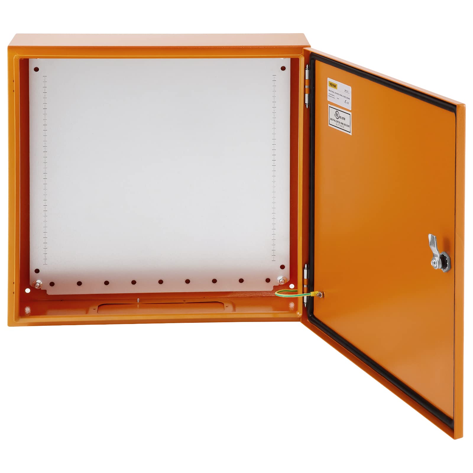 VEVOR Electrical Enclosure, 20'' x 20'' x 6'', UL Certified NEMA 4 Outdoor Enclosure, IP65