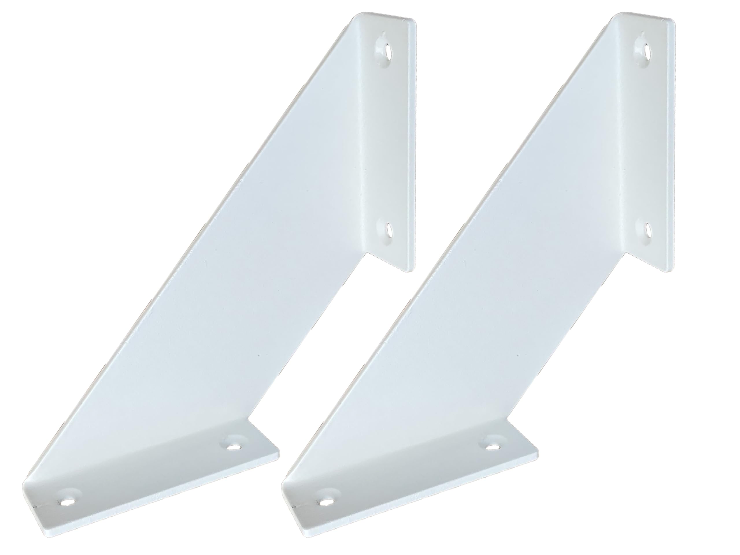 Sunload Design Regalhalter Regalwinkel 2er Set weiß 150x150m