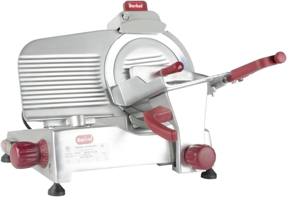 Berkel 823E-PLUS 9" Manual Gravity Feed Meat Slicer - 1/4 hp
