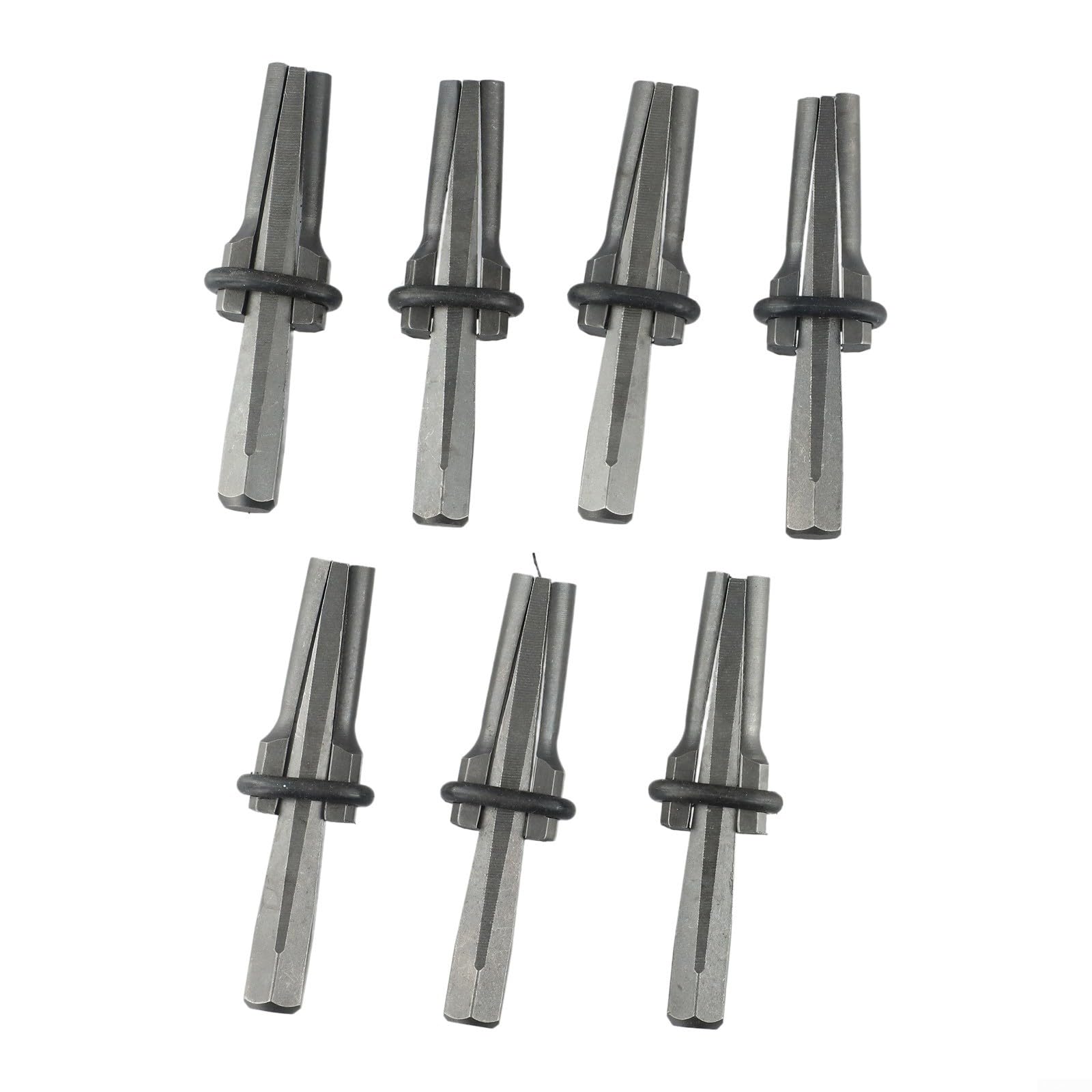 Set di 7 cunei da 14 mm, strumenti manuali per dividere pietre dure, roccia, granito, calcestruzzo