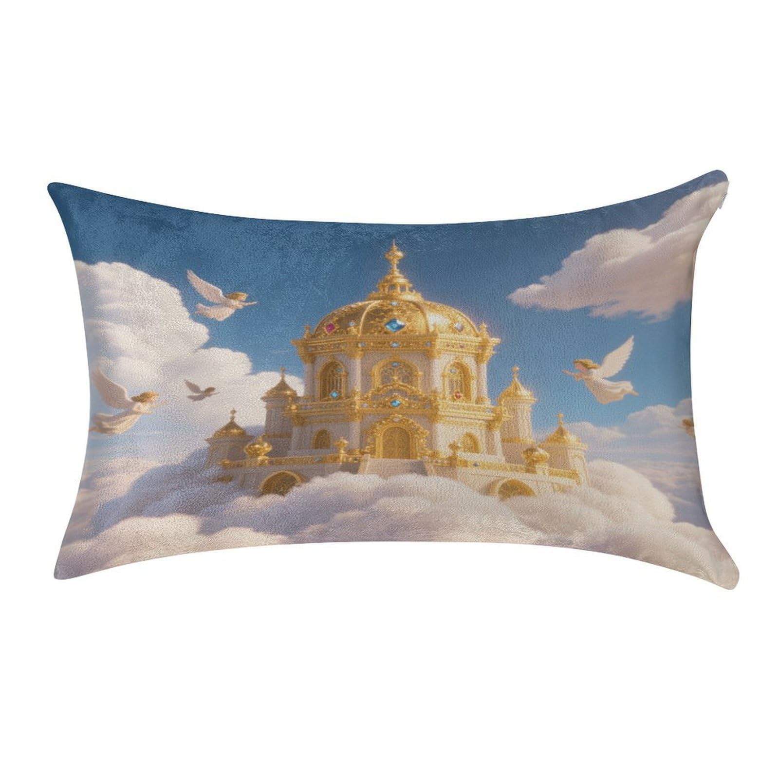 Fekiloot Style Golden Palace Kingdom Pillow Covers Home Decor Pillow Cases