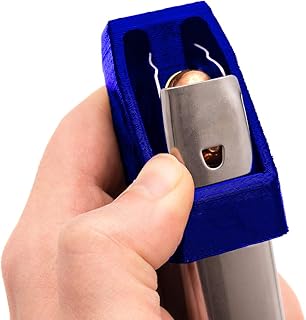RAEIND SpeedLoader for Extra Thick Magazines typically 10mm & .45 Cal Pistol Magazine Speed Loader RAE-703 (Blue) - RAE Industries