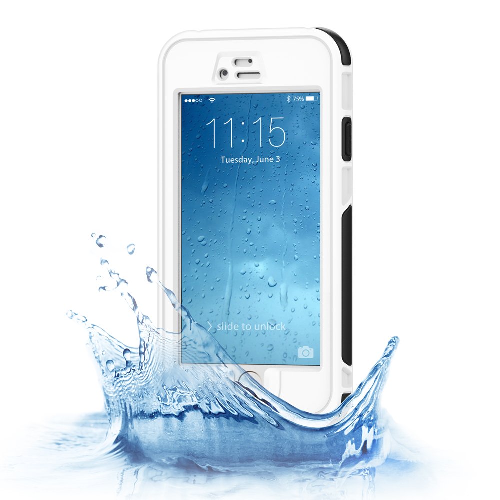 Advanctech iPhone 6/7 / 8 Certified Waterproof Case, Underwater Full Shockproof Dirtproof IP68 Waterproof Case