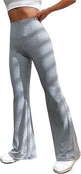 Amazon.com: SOLY HUX Women's Flare Leggings High Waisted
