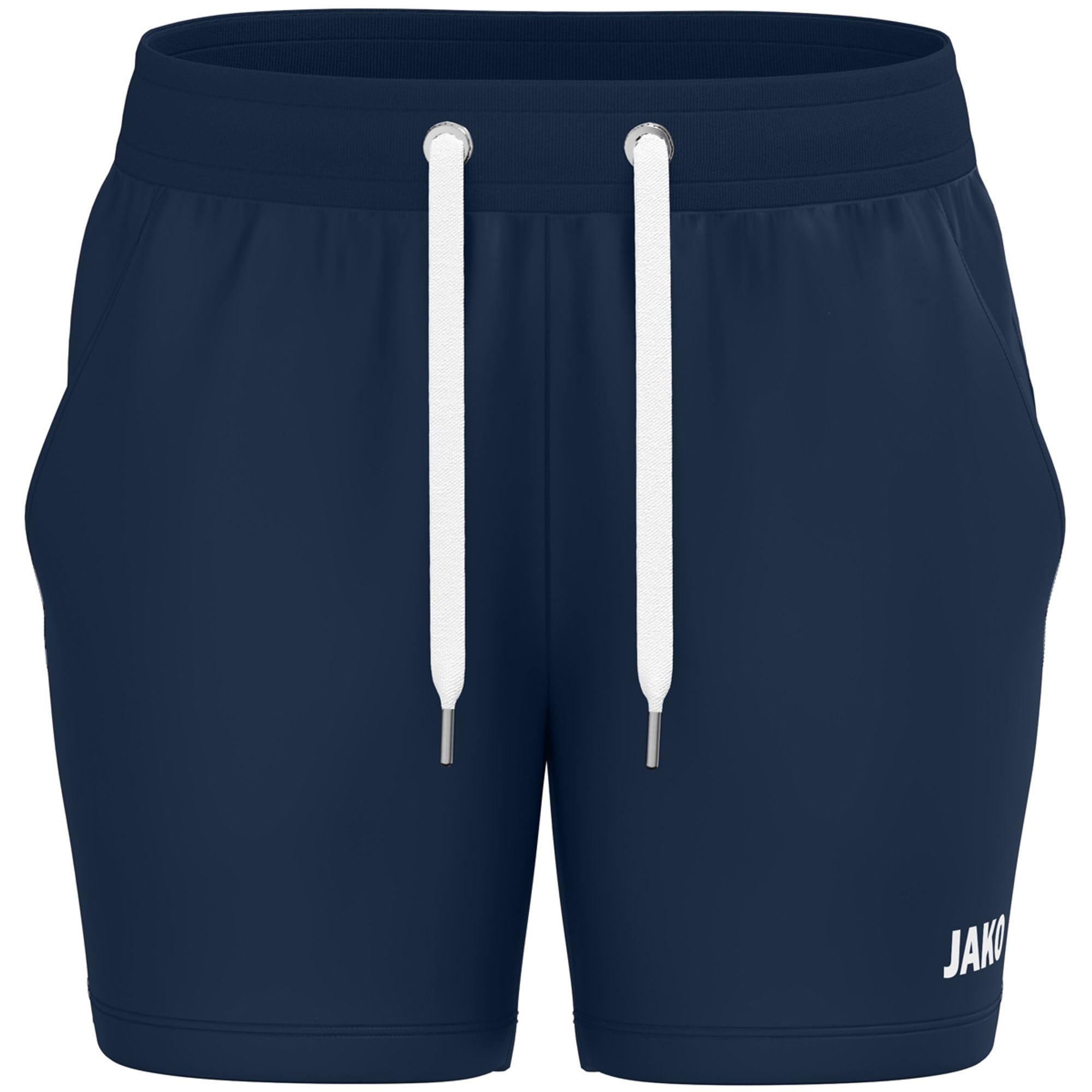 Jako Women's One Cotton Jogging Shorts, Navy, 46