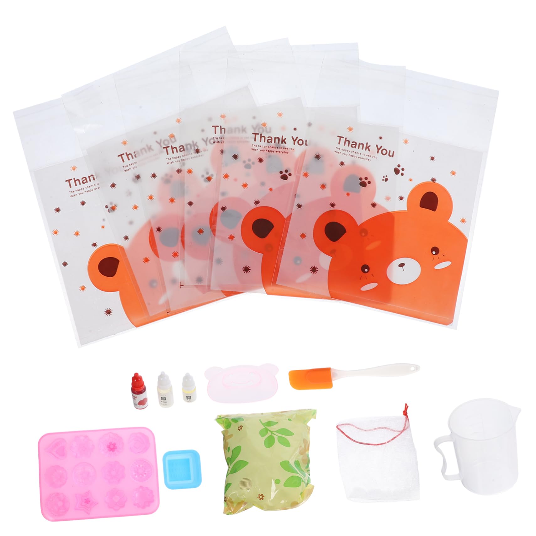 Kit per Sapone Fai da Te per Adulti, Accessori Vari