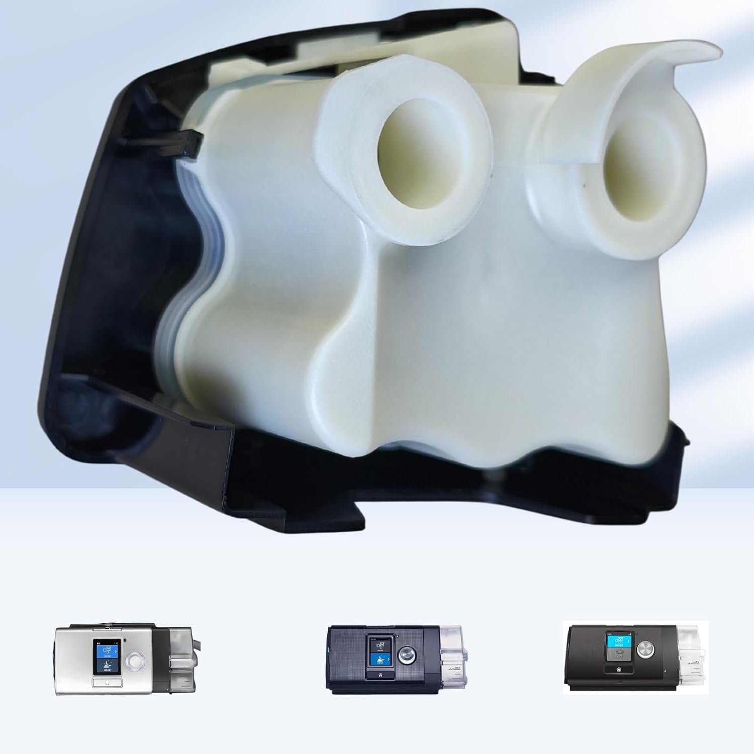 Side Cover for AirSense 10 & AirCurve 10 Water Tank Replacement Snap On Cover - Leak Resistant, Quiet, Portable Travel Design, Easy to Remove & Clean