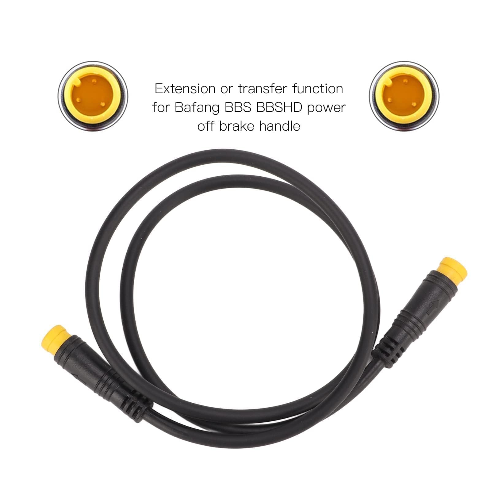 HpLive Câble d'extension de vélo, 1 câble adaptateur à 3 broches pour