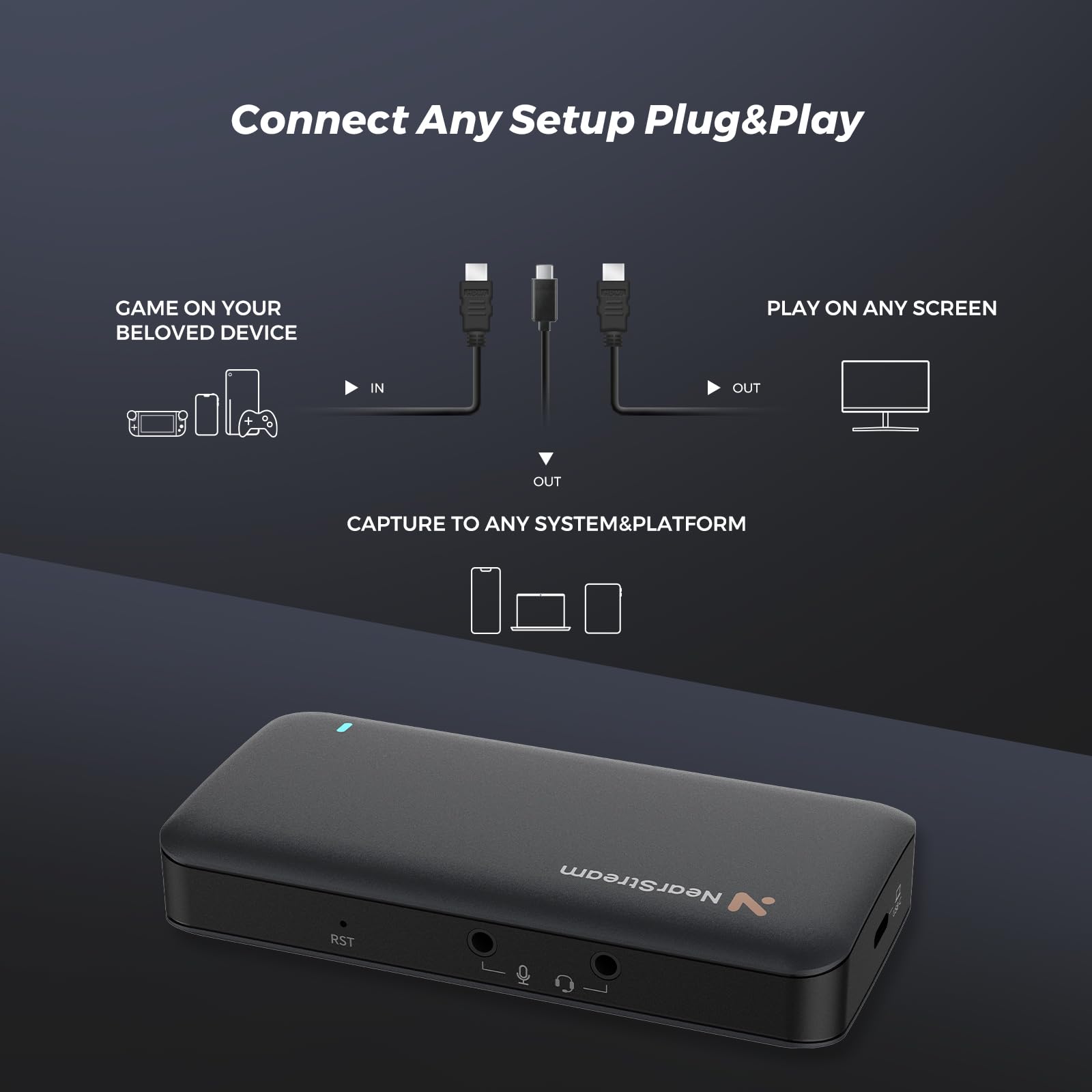 Amazon.co.jp: NearStream ビデオ/オーディオ キャプチャーボード