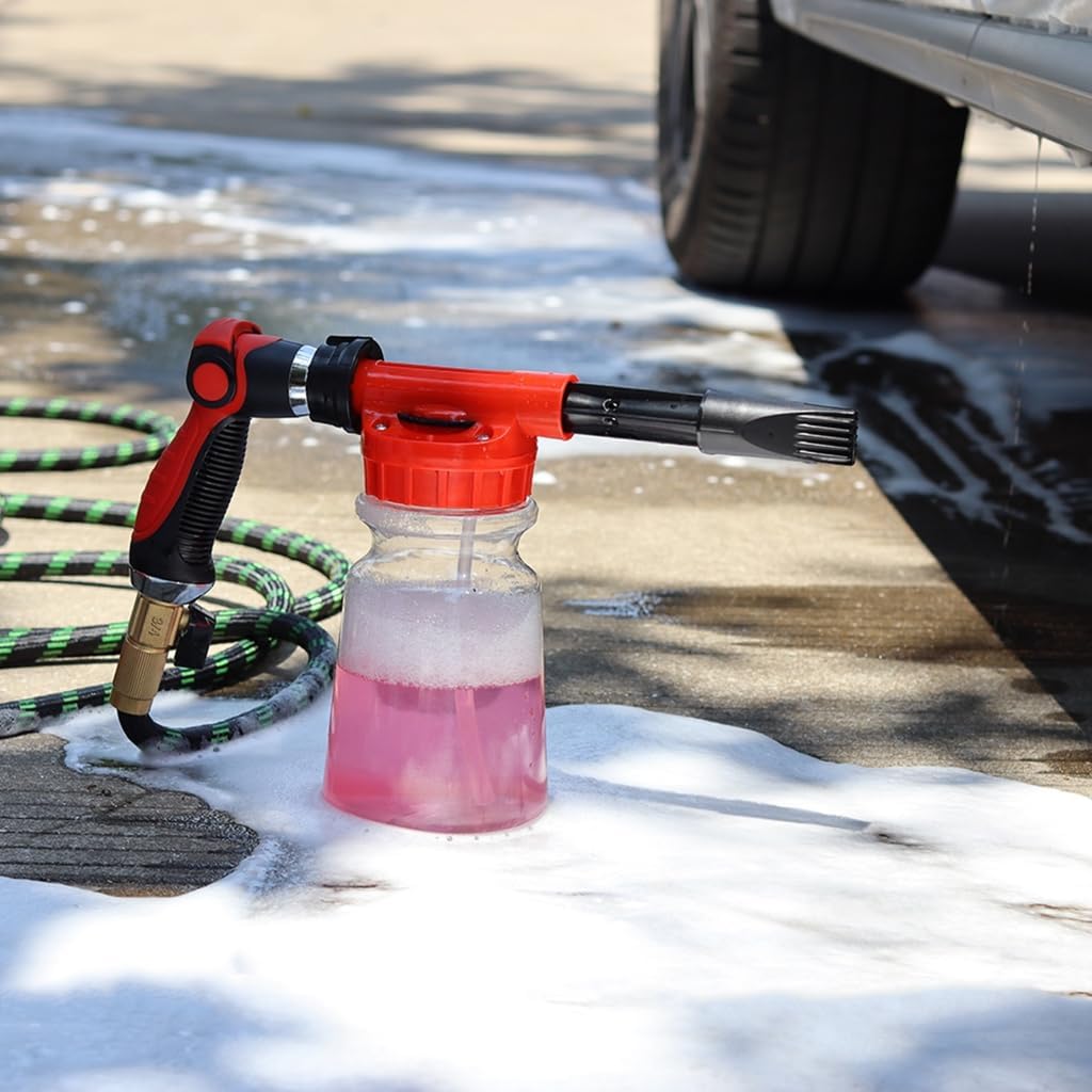 1L Foam Sprayer Nozzle Car Washing Large Capacity Car Cleaning Accessory