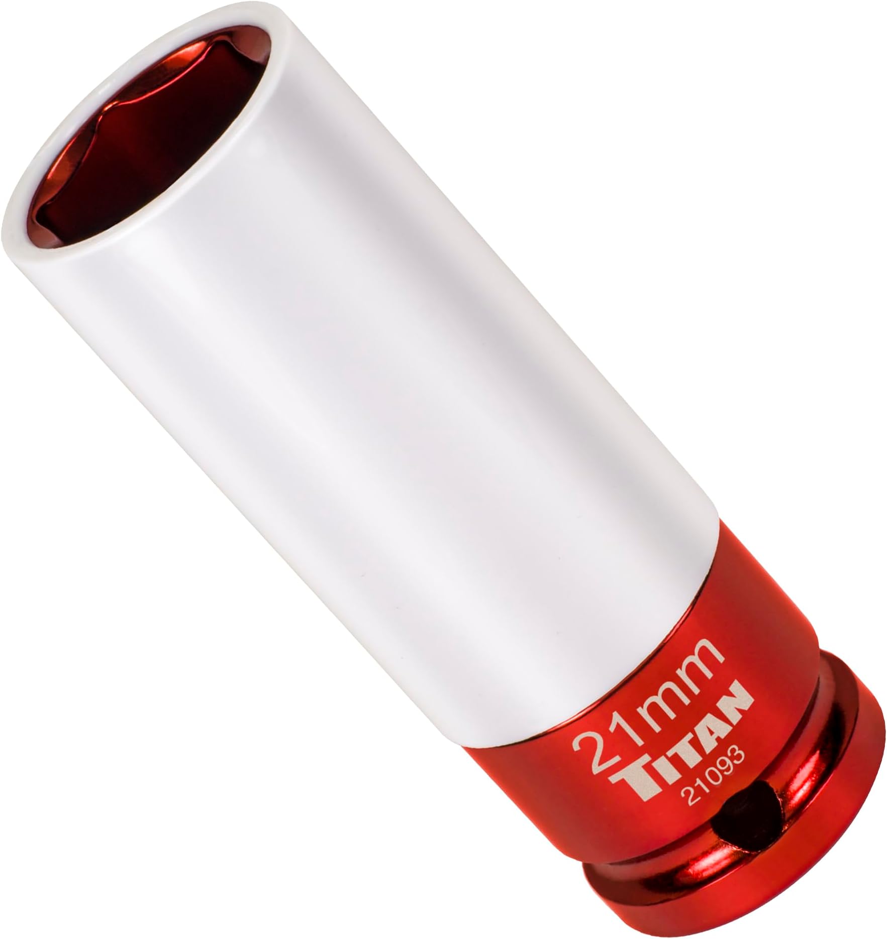 21093 1/2-Inch Drive x 21mm Non-marring Impact Deep Lug Nut Socket