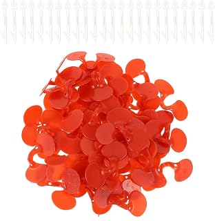 100pcs Chicken Peepers Pecking Eye for Chickens to Prevent Pecking Bright for Farms and Poultry Supplies