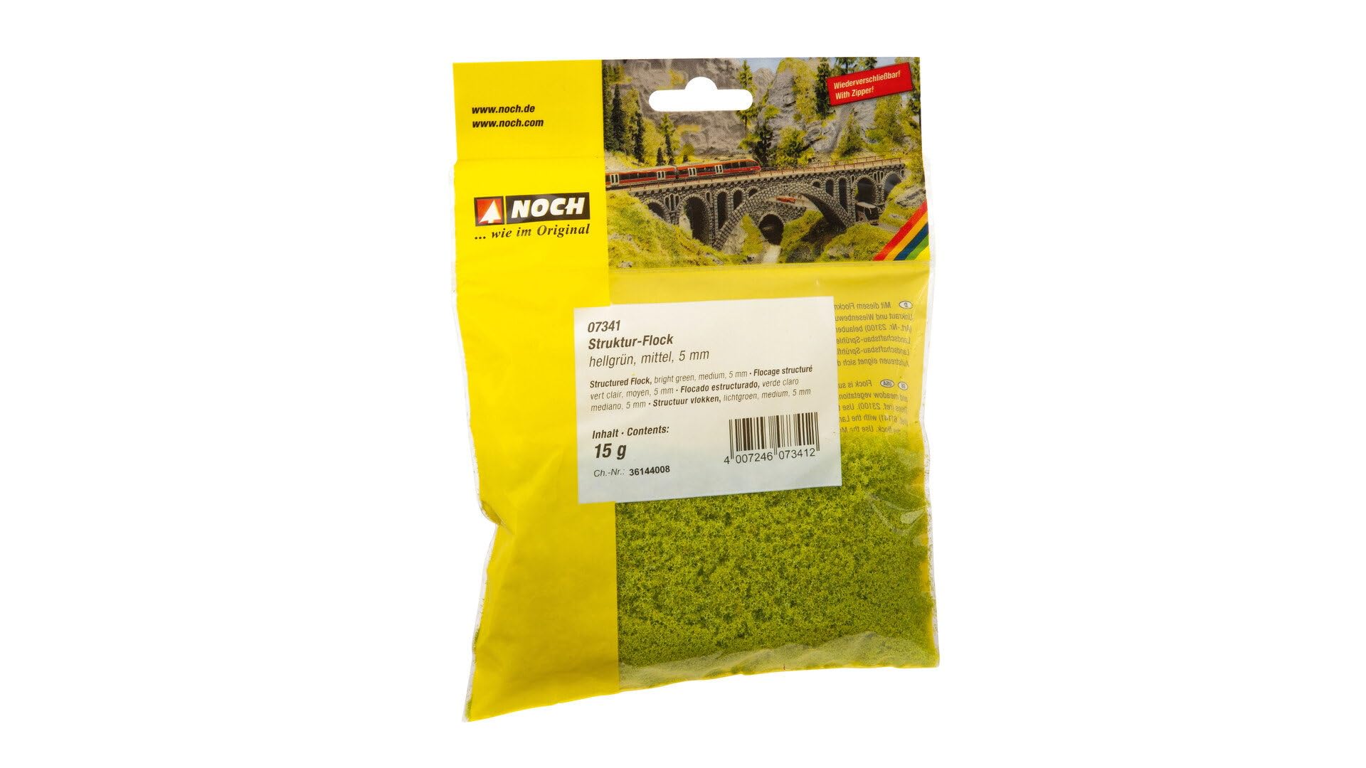 Noch 07341 Structure Flock, Bright Green, Medium