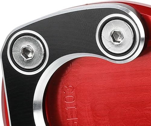 Miniatura 6 de Soporte lateral de motocicleta para Rebel CMX300 CMX500 2017-2023 para Rebel 500 300 2017-2023 rojo