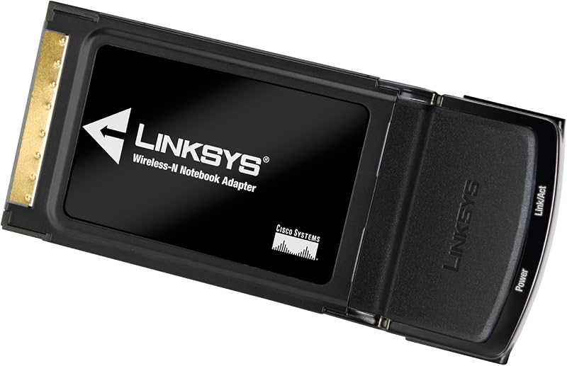 Cisco-Linksys WPC600N Ultra RangePlus Dual-Band Wireless-N PC Card