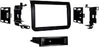 Vista 2 de Metra 99-6523 Kit de instalación de tablero para camión Ram Promaster 2014 (negro) y arnés de cableado de radio Metra 70-1784 para Audi