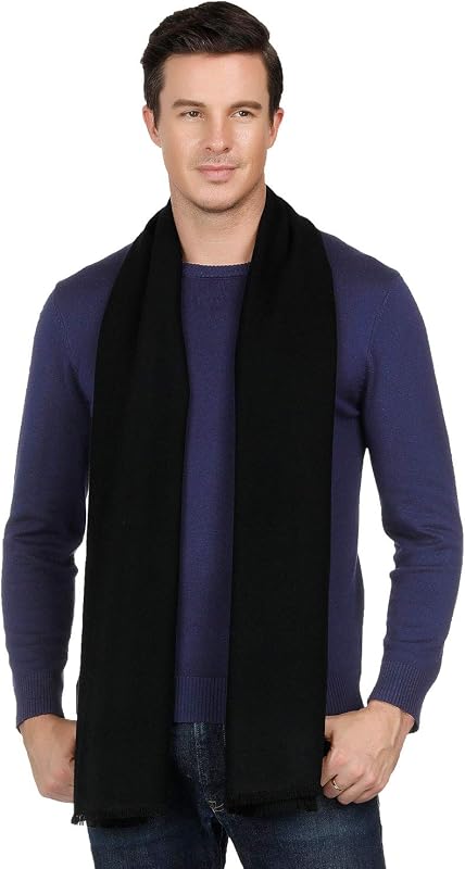 Men’s Winter Scarf – Soft Warm Fashion Scarves for Cold Weather, Ideal Christmas & Holiday Gift