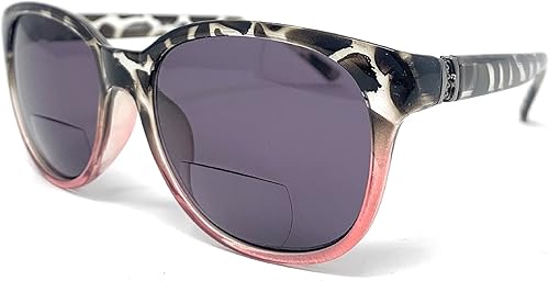 Miniatura 2 de The Paris - Gafas de sol de lectura bifocal, redondas, diseño de mariposas, para mujer